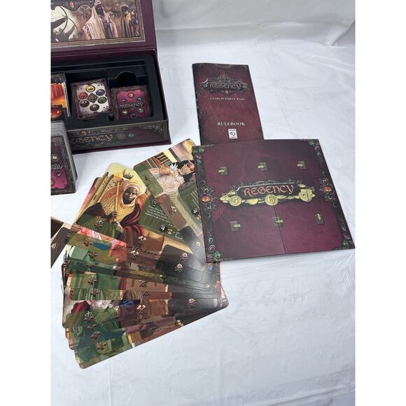 Regency Board Game Pique Games 2021 Pre Owned Complete - Picture 6 of 6